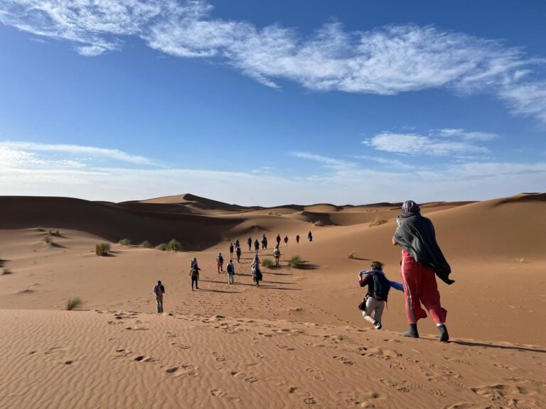 desert maroc blanchee